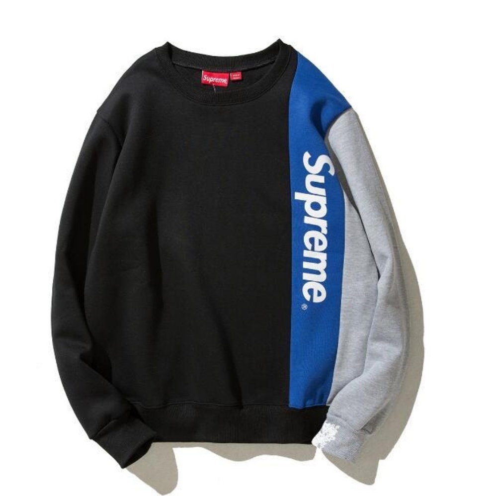 Supreme Black/Blue/Grey Sweatshirt